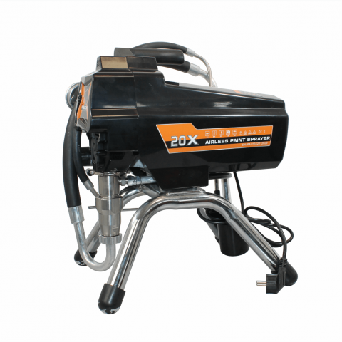 Pompa airless cu piston Bisonte PAZ-20X, 1100 W, debit 2.0 l/min [1]