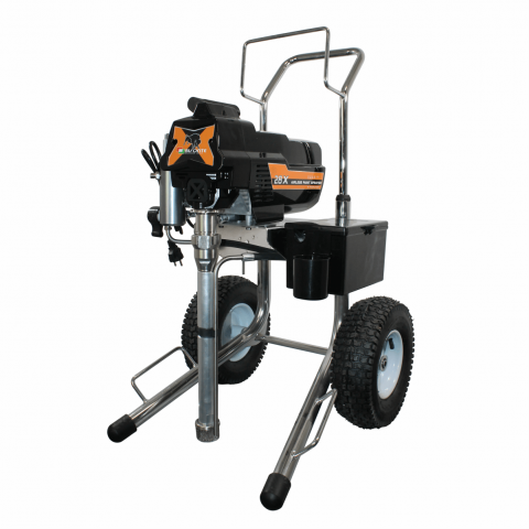 Pompe pentru zugravit si vopsit - Pompa airless cu piston Bisonte PAZ-28X, 2200 W, debit 2.8 l/min
