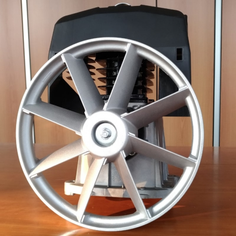 Pompa de aer compresor Fini MK113, 400 V, 3 kW, 555 l/min, 10 bar [2]