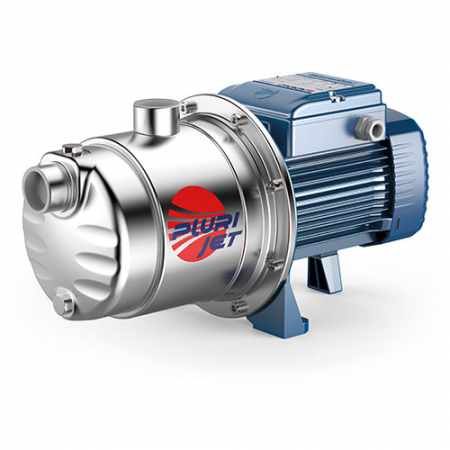 Pompe de suprafata - Pompa centrifugala multietajata Pedrollo PLURIJETm 4/80, 550 W, 80 L/min, Hmax. 52 m, corp inox