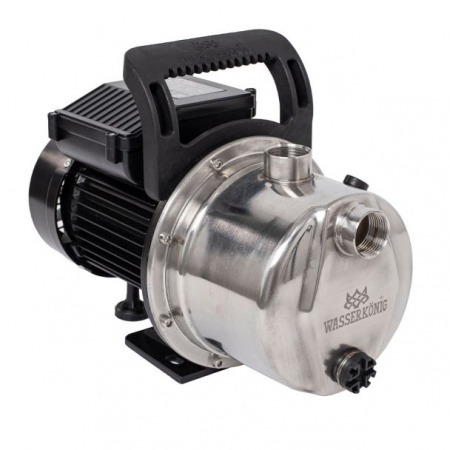 Pompa de suprafata autoamorsanta Wasserkonig WSKXG4046, 900 W, 67 L/min, Hmax. 46 m, corp inox [1]
