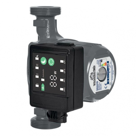Pompe recirculare - Pompa recirculare apa Wasserkonig WKR25/6A, 1 1/2", 45 W, 3300 L/h, Hmax. 6 m