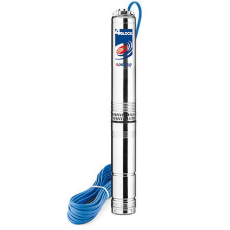 Pompe de apa - Pompa submersibila apa curata Pedrollo 4 BLOCKm 4/7, 550 W, 100 L/min, Hmax. 55 m