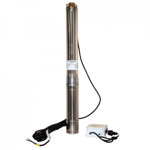 Pompe de apa - Pompa submersibila apa curata ProGARDEN PS 487, 1.25", 920 W, 67 L/min, Hmax. 87 m, 12 etaje