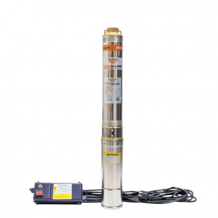 Pompe de apa - Pompa submersibila apa curata Ruris Aqua 890, 1.25", 750 W, 67 L/min, Hmax. 79 m
