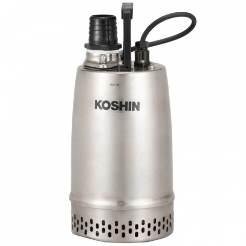 Pompe de apa - Pompa submersibila apa murdara Koshin PXJ-750-BAB, 1", 1200 W, 325 L/min, Hmax. 14 m