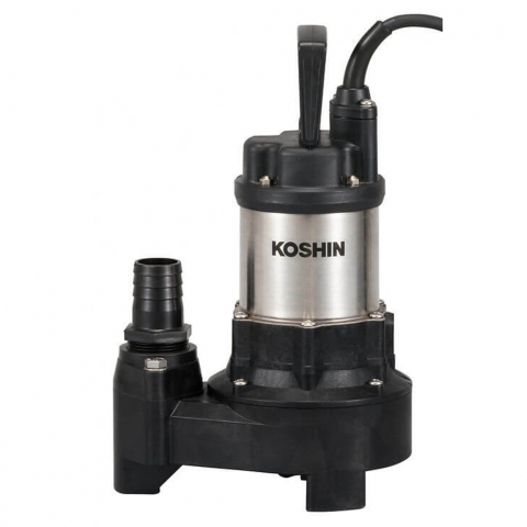 Pompe de apa - Pompa submersibila apa murdara Koshin PKJ-150-BAB, 1.25", 300 W, 150 L/min, Hmax. 6 m
