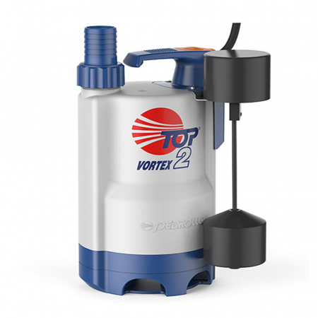 Pompe de apa - Pompa submersibila apa murdara Pedrollo TOP 2 VORTEX/GM, 370 W, 155 L/min, Hmax. 7.6 m