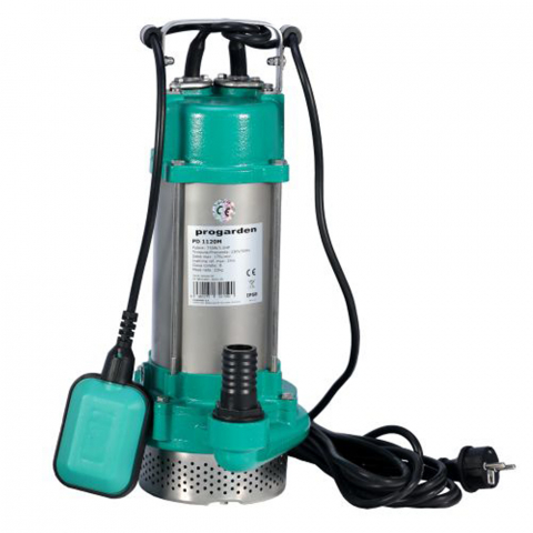 Pompa submersibila apa murdara ProGARDEN PD 1120M, 1.25", 750 W, 175 L/min, Hmax. 24 m