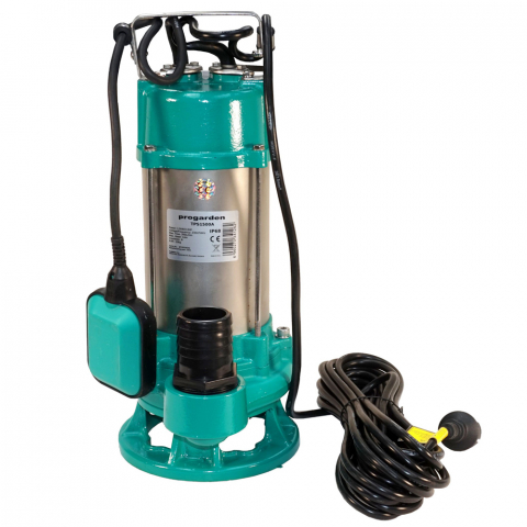 Pompa submersibila apa murdara ProGARDEN TPS1500A, 2", 1500 W, 300 L/min, Hmax. 14 m, tocator