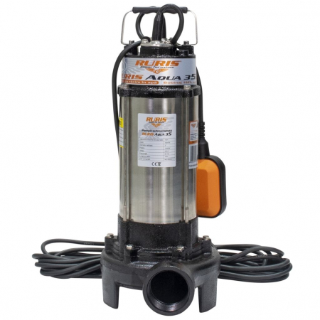 Pompa submersibila apa murdara Ruris Aqua 35, 1", 1300 W, 300 L/min, Hmax. 12 m