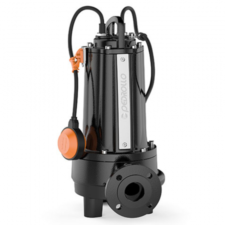 Pompe de apa - Pompa submersibila cu tocator Pedrollo TRITUS TRm 1.5, 1500 W, 270 L/min, Hmax. 26 m
