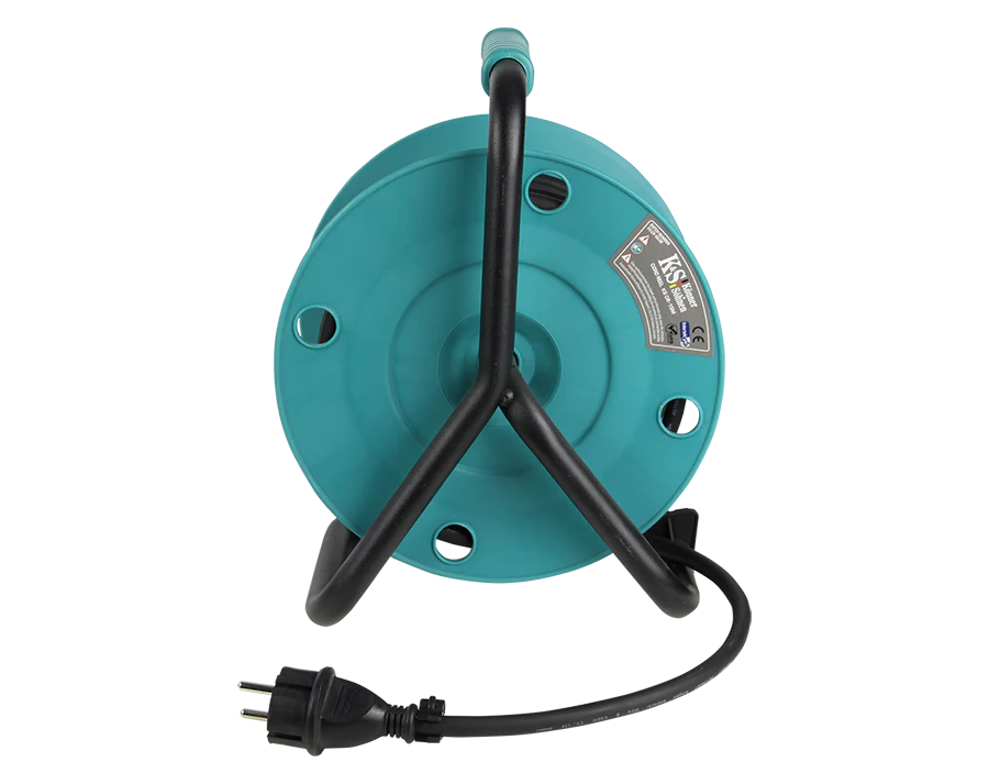 Prelungitor cu tambur Konner & Sohnen KS CR-15M, 4 prize, 15 m, 3 x 1.5 mmp, contact de protectie [6]