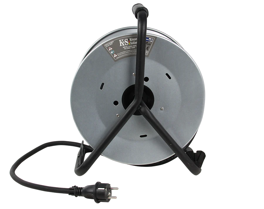 Prelungitor cu tambur Konner & Sohnen KS CRM-30M, 4 prize, 30 m, 3 x 2.5 mmp, contact de protectie [6]