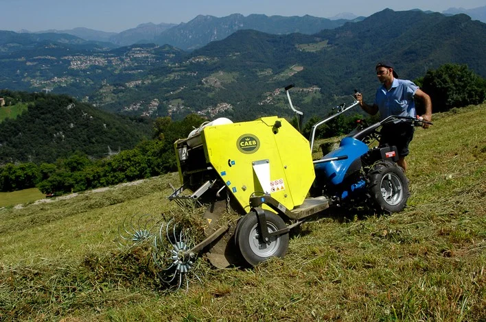Presa de balotat baloti rotunzi CAEB MOUNTAINPRESS 550, pentru motocultivatoare BCS [4]