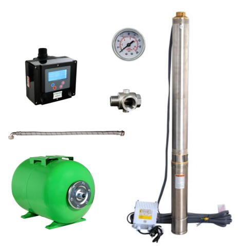 Pompe de apa - Progarden Aquamatic VarioPro6131 sistem hidrofor inverter turatie variabila, 100L/min, 131m, 18etaje