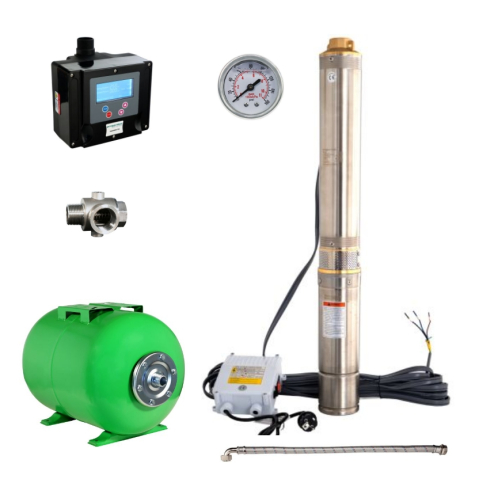 Pompe de apa - Progarden Aquamatic VarioPro658 sistem hidrofor inverter turatie variabila, 100L/min, 58m, 8etaje