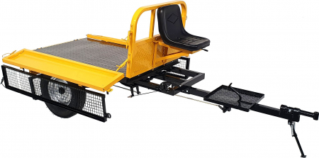 Remorca motocultor ProGARDEN Campo RM500C, max. 500 kg, dimensiuni bena 1310 x 830 x 280 mm [3]
