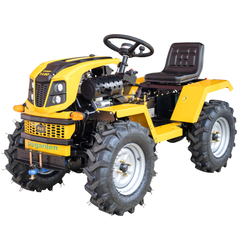 ProGARDEN Campo T18D Minitractor V27 4x4, 18CP, diesel, hidraulica fata-spate, roti 6.00-12 [1]