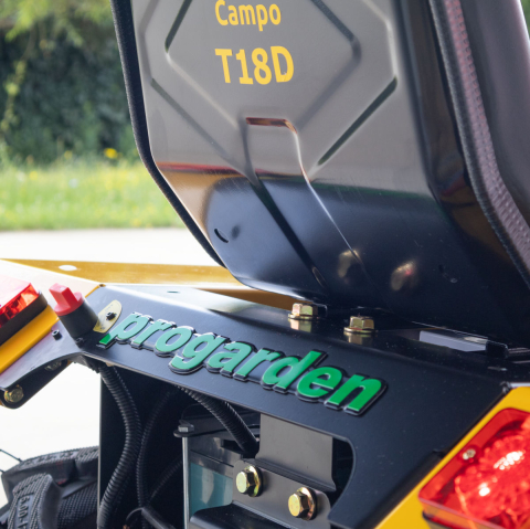 ProGARDEN Campo T18D Minitractor V27 4x4, 18CP, diesel, hidraulica fata-spate, roti 6.00-12 [2]