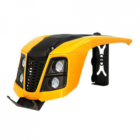 Agricultura - Capota mini tractor ProGARDEN Campo T18, cu 4 faruri LED