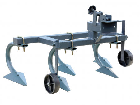 Agricultura - Cultivator cu 5 brazdare pentru mini tractor ProGARDEN Campo T12, T18, latime de lucru 100 cm