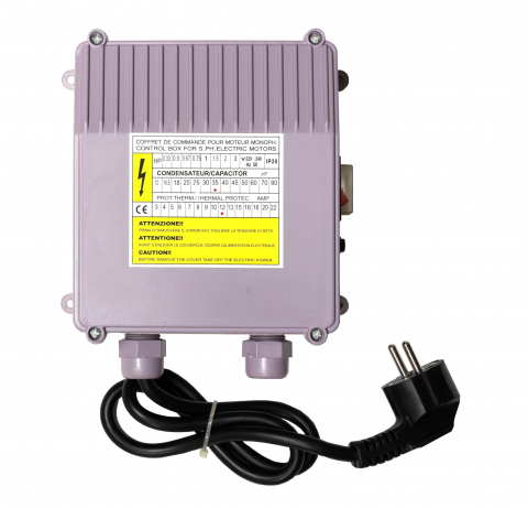 Accesorii pompe de apa - ProGARDEN Cutie control pompa, 12A, 35uF