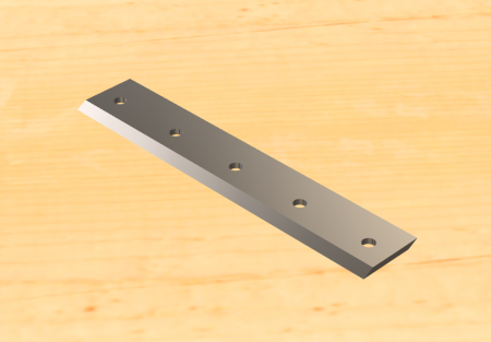 Cutit 300x55x5 mm pentru ProGARDEN TB100E, TB100EN [1]