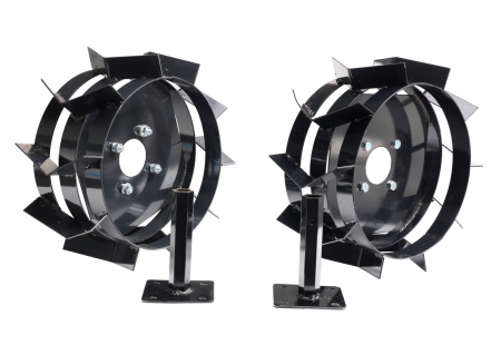 Accesorii motosape si motocultoare - Set roti metalice ProGARDEN, 4.00-8, manicot hexagon 23 mm