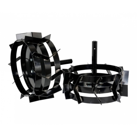 Roti, manicoti motocultoare si motosape - ProGARDEN set roti metalice 440x180, manicot cu flanse, hex 23mm