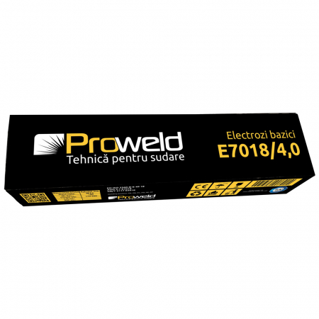 Electrozi bazici ProWELD E7018, 4.0 x 400 mm, 5 kg [1]