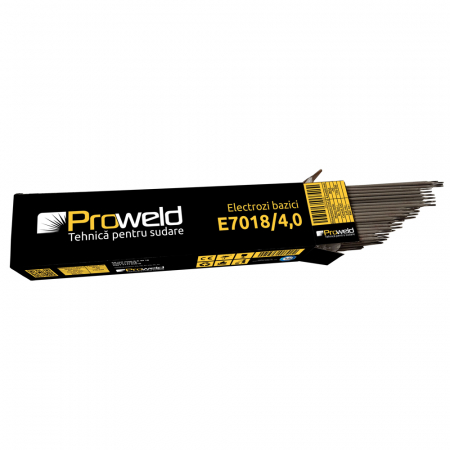 Electrozi sudură - Electrozi bazici ProWELD E7018, 4.0 x 400 mm, 5 kg
