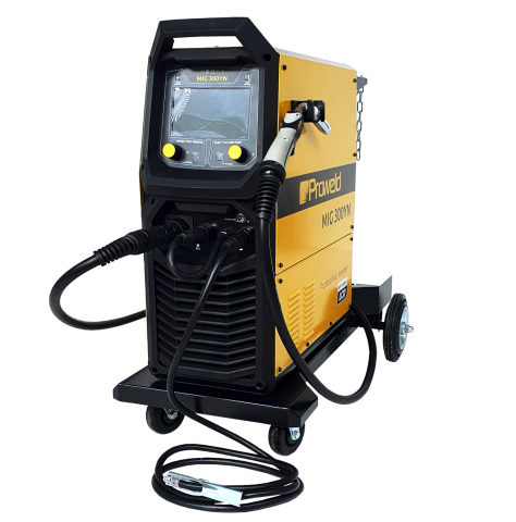 Tehnica sudare - ProWELD MIG 300YN Statie industriala sudura 300A, TIG Lift, MMA, MIG pentru aluminiu, fonta, inox, LCD, bobina 15kg
