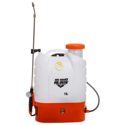 Atomizoare și pulverizatoare - Pulverizator electric Ruris RS 1800, 12V, 8Ah, 18 litri