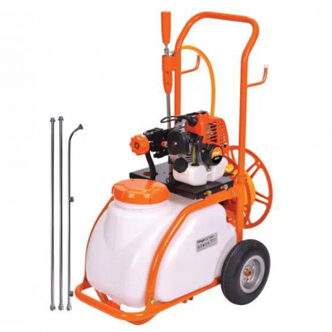 Atomizoare și pulverizatoare - Pulverizator cu roti Villager VS 30, 0.9 CP, benzina, motor 2 timpi, 30 L