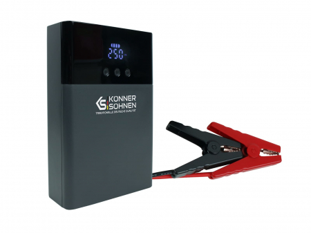 Echipamente auto - Redresor auto cu compresor Konner & Sohnen KS JSP-1200, baterie 14000 mAh, curent max. 1200 A
