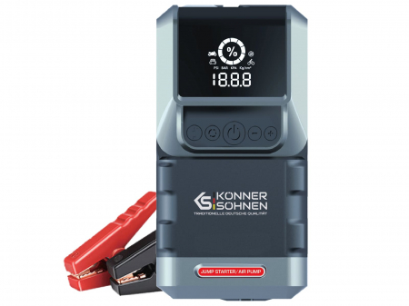 Redresor auto cu compresor Konner & Sohnen KS JSP-1300, baterie 16000 mAh, curent max. 1300 A [1]