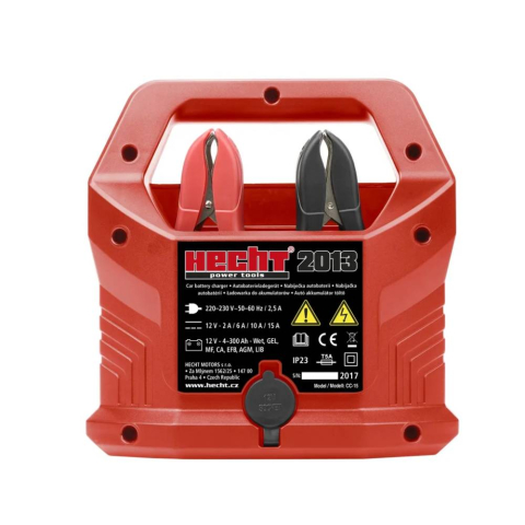 Redresor auto HECHT 2013, 12V, 15A, 4-300 Ah [1]