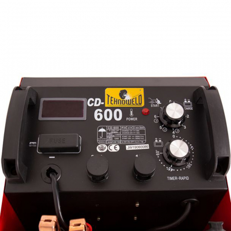 Redresor auto / robot pornire Tehnoweld CD600, 12/24V, 20-1000 Ah [3]