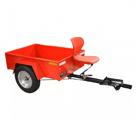 Agricultura - Remorca motocultor HECHT 57100, max. 400 kg, dimensiuni bena 1300 x 920 x 340 mm
