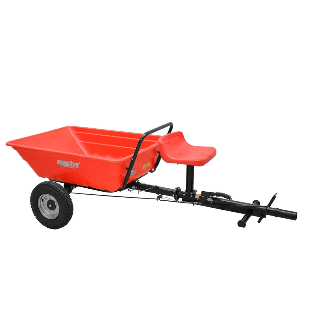 Agricultura - Remorca motocultor HECHT 57970, max. 300 kg, dimensiuni bena 1200 x 960 x 290 mm