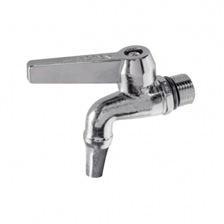 Accesorii cisterne inox - Robinet din alama Bugatti 681 Alaska, cromat, filet exterior 1/2"