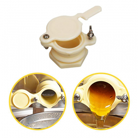 Vinificatie & Distilare - Robinet pentru miere 1 1/2", plastic