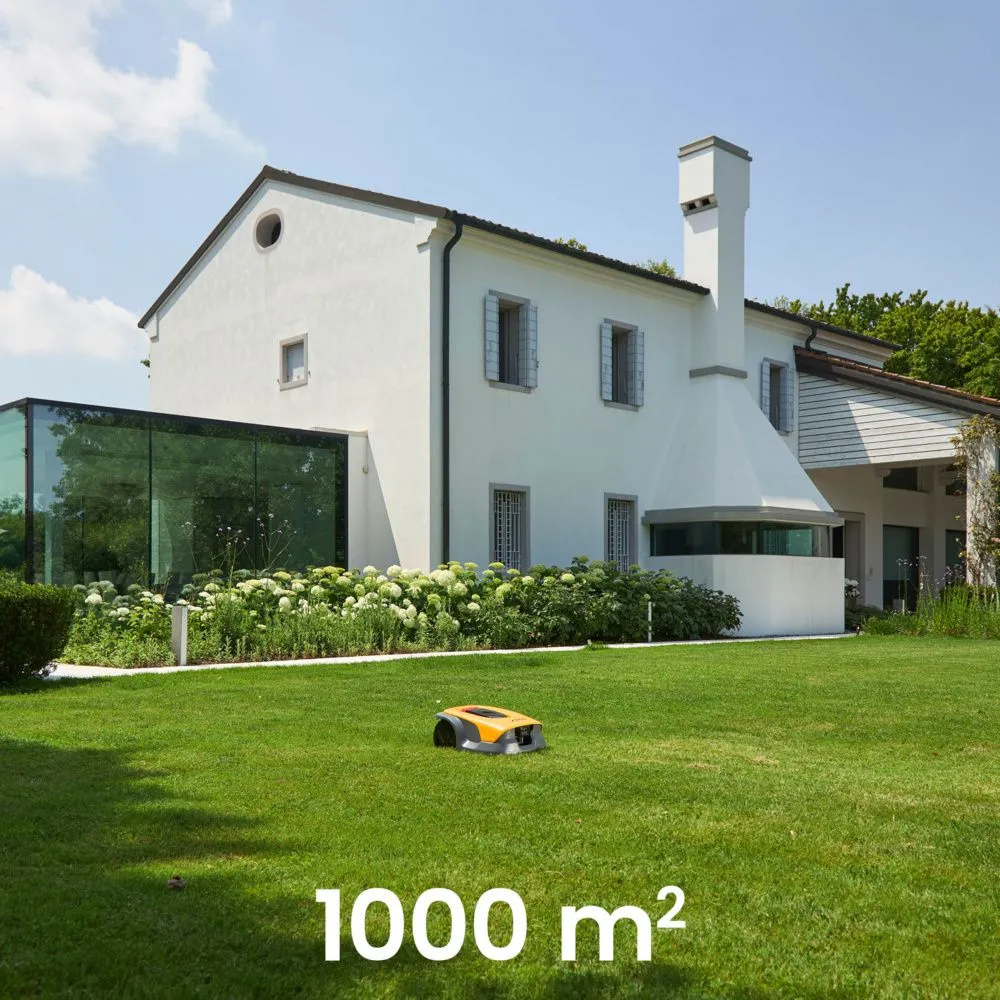 Robot de tuns gazon autonom cu tehnologie Stiga Vista A 10v, baterie 2.5 Ah, max. 1000 mp [2]