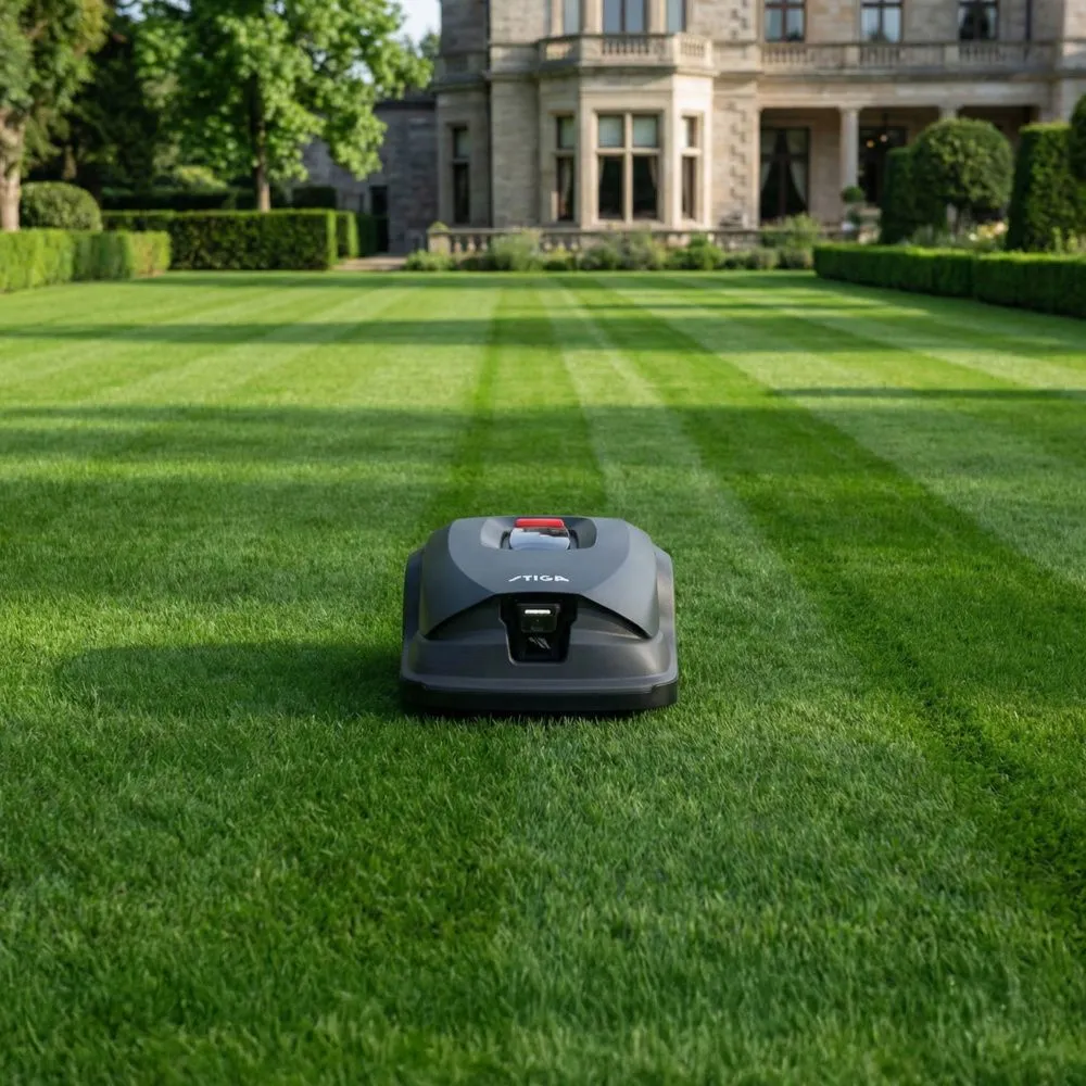 Robot de tuns gazon autonom cu tehnologie Stiga Vista A 140v, baterie 14 Ah, max. 14000 mp [8]