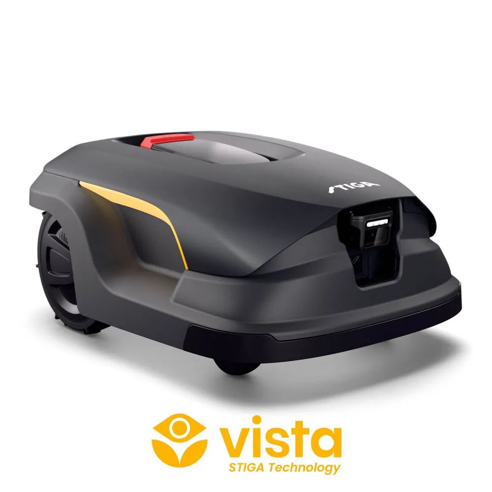 Utilaje pentru gradina si accesorii - Robot de tuns gazon autonom cu tehnologie Stiga Vista A 140v, baterie 14 Ah, max. 14000 mp