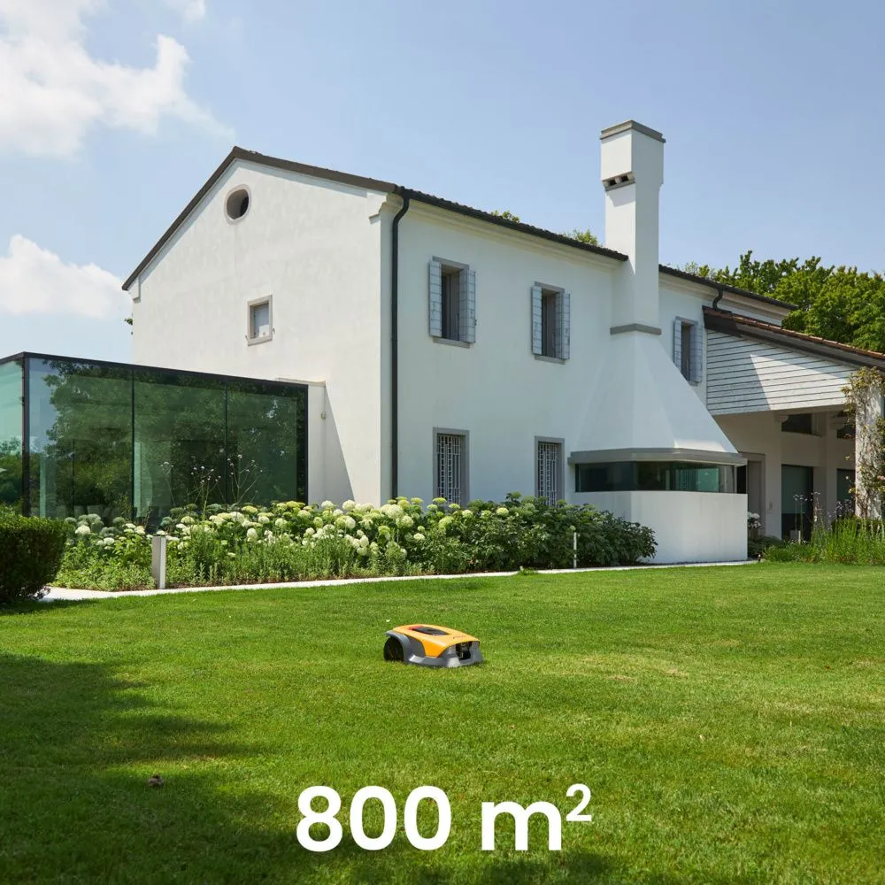 Robot de tuns gazon autonom cu tehnologie Stiga Vista A 8v, baterie 2 Ah, max. 800 mp [2]