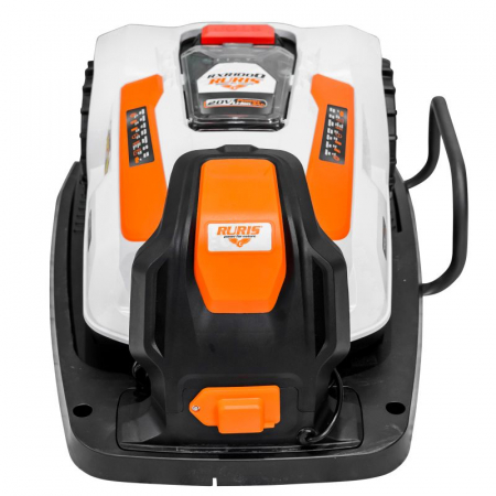 Robot de tuns gazon Ruris RXR1000, 20V, 5Ah, latime de taiere 220 mm, suprafata max. 1000 mp [6]