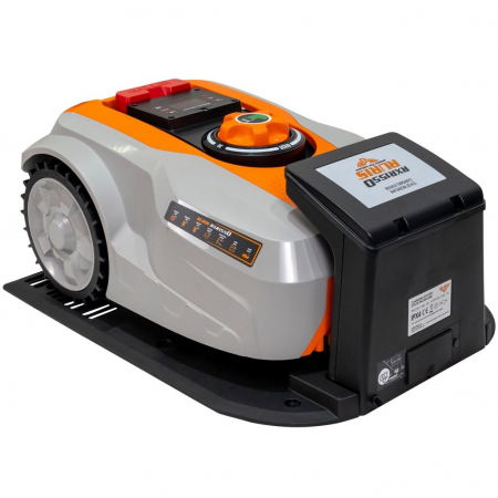 Robot de tuns gazon Ruris RXR1550, 20V, 5Ah, 20-60 mm, 1500 mp, Bluetooth, Wi-Fi [1]