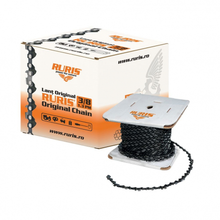 Accesorii fierastraie cu lant - Rola lant drujba / motofierastrau Ruris 1.3 mm, 3/8" PM, 820 dinti